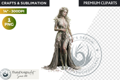 The Vernal Rebirth Dark Fantasy Spring Clipart Product Image 1