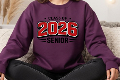 Senior 2026 Graduation PNG Design Product Image 5