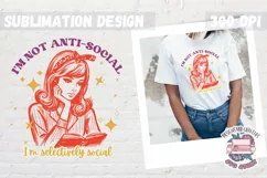 Sassy Girl Sublimation Design Sarcastic Quote PNG Retro Product Image 1