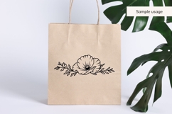Poppies SVG Bundle | 10 Hand Drawn Floral Design Product Image 8