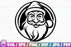 Santa Claus Face Silhouette x60 BUNDLE Product Image 9