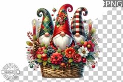 Christmas Gnome Sublimation - Clipart PNG Design Product Image 1