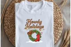 Howdy Holidays png design for T-shirts Product Image 5