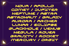 Cyber Grid - Cyber Crypto Font Product Image 8