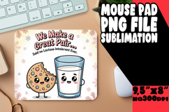 PLAYFUL DESK MAT FUN SUBLIMATION, Kawaii Food Product Image 1