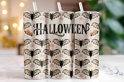 Halloween Bats Tumbler Wrap | Sublimation | Tumblers Product Image 1