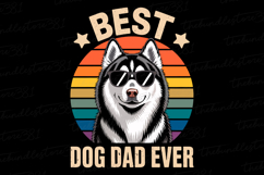 Best Dog Dad Ever svg | Father&#039;s day Svg | Svg Files Product Image 1