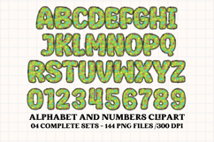 Circus Alphabet clipart, circus letters doodle Product Image 2
