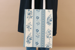 Tiny Blue Toile De Jouy Seamless Pattern, French Vintage Product Image 6