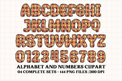 Wizard Magic School Alphabet Clipart, wizard letters doodle Product Image 2