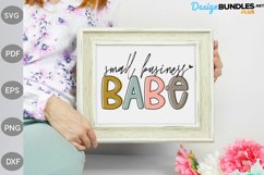 Small business Babe SVG Design / Small Business Owner SVG Product Image 2