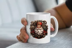 Steampunk Santa Claus Clipart, Santa Claus steampunk png Product Image 2