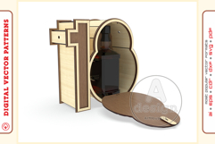 18th anniversary gift box for 0.7ml 0.5ml laser cut Ver.109 Product Image 8