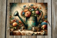Garden composition | 8 skinny tumbler Sublimation designs Product Image 8