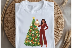Christmas motivational women png design for T-shirts Product Image 5