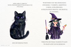 Boo-tiful Witches Clipart Product Image 2