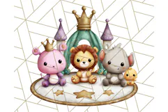 Princess Castle Room PNG Clipart for Royal Interiors & Scene Product Image 4
