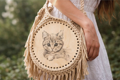 Basket base round 16 inch 40 cm digital file laser cut downl Product Image 8