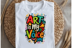 Art is my voice design for T-shirts Product Image 5