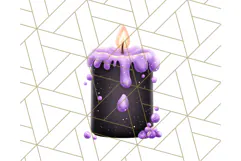 Hocus Pocus Potion Lab Clipart PNG Halloween Clip Art Product Image 4