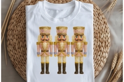 Oil painted Christmas nutcrackers png design for T-shirts Product Image 5