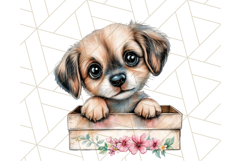 Playful Puppy Clipart Bundle Cute Dog PNG Product Image 7