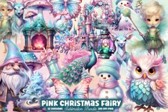 Mega Watercolor Christmas Clipart Bundle, Christmas Bundle Product Image 3