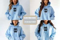 Gildan 18500 Hoodie Mockups, G185 Hoodie Sleeve Mockup Product Image 1