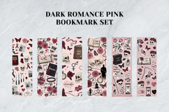 Dark Romance Bookmark Set,Gothic Skull &amp; Rose,Mystery Crime Product Image 8