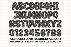 Wizard Magic School Alphabet Clipart, wizard letters doodle Product Image 2