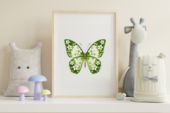 White Jasmine Sublimation Butterfly Clipart, 3D floral Product Image 7