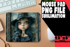 Fall 3D Halloween Mouse Pad Design Keychain Sublimation Art Product Image 1