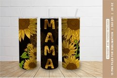 Sunflower Tumbler Wrap, Sunflower Skinny Tumbler Sublimation