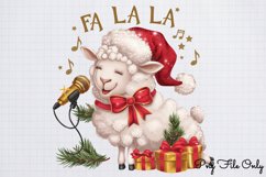 Retro Christmas Sublimation Clipart Bundle PNG Product Image 8