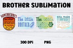 Brother Quotes Sublimation | T-Shirt Design | Brother PNG Product Image 9