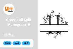 Greenquil Split Monogram Product Image 1