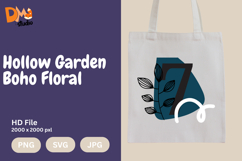 Hollow Garden Boho Floral Monogram Product Image 1