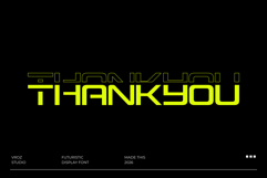 BERSAN Futuristic Modern font Product Image 8