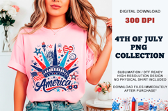 America Sketch Liberty PNG | Patriotic Graffiti DTF Product Image 7