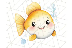 Under the Sea Nursery Clipart, Ocean Animals PNG Product Image 4