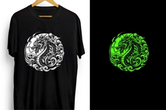 Fierce Oriental Dragon Head in Smoke Product Image 7