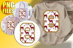 8 Doodle Letter Style Sublimation Whimsical Christmas Fun! Product Image 1