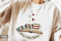 Lost in a Winter Romance Sublimation - Christmas PNG Design Product Image 1