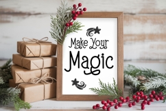 Aurora Night Font, Cute Handwritten Display Font Product Image 8