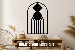 Mid Century Wall Art Laser Cut File for Home Decor Product Image 1