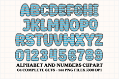 Alice in Wonderland Alphabet png, wonderland letters doodle Product Image 2