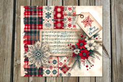 Vintage Christmas | 4 xmas Sublimation Tumbler Designs P2 Product Image 4