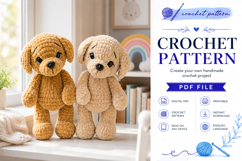 Puppy Amigurumi Crochet Pattern PDF Product Image 2