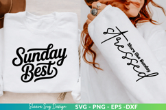 Sarcastic Christian Quotes Sleeve SVG Bundle , Faith Svg Product Image 8