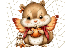 Halloween Fairy Animal Clipart PNG, Cute Spooky Creatures Product Image 4